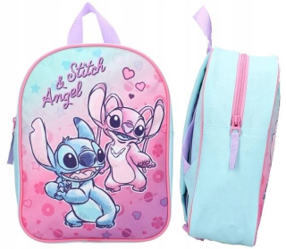 Viackomorový batoh do škôlky Lilo and Stitch Vadobag chlapci, dievčatá, unisex Odtiene modrej, Odtiene ružovej, Viacfarebné